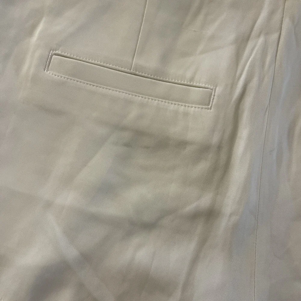 A.L.C. White Shorts High Waist Size 4 Women's Summer Viscose Blend‎ Luxury - Picture 10 of 10